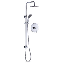 Chrome High Pressure Twin Shower Tap/Mixer Set